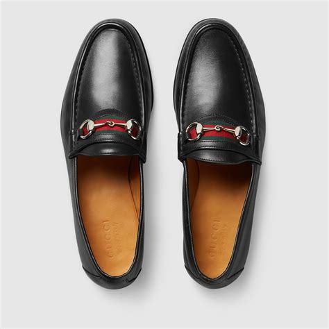 gucci loafers men's|gucci men's loafer with horsebit.